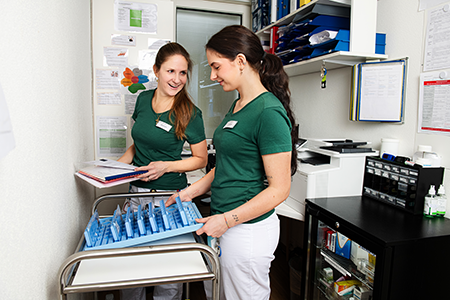 Pflegefachperson HF/FH Medis richten