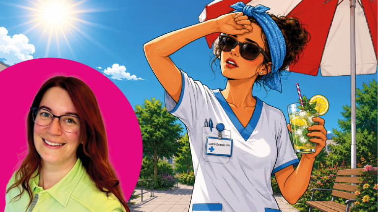 Hot Summer in der Pflege
