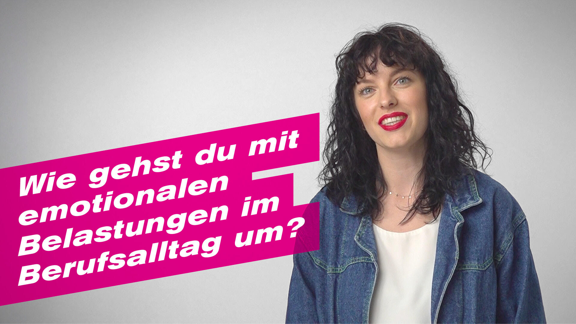 Wie gehst du mit emotionalen Belastungen im Berufsalltag um?